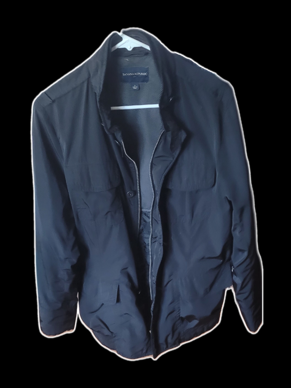 Banana Republic Men's Black Field Jacket